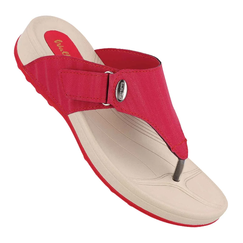 Women's Flip-Flop - WC4989 Red