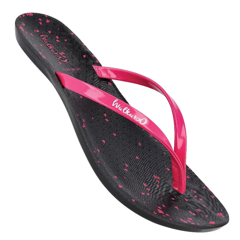 Women's Daily Wear Sandals  - BX2257 Black Pink