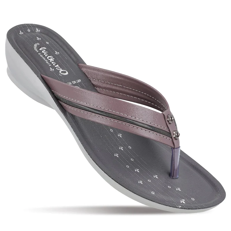 Women's Daily Wear Sandal  - WL7113 Grape