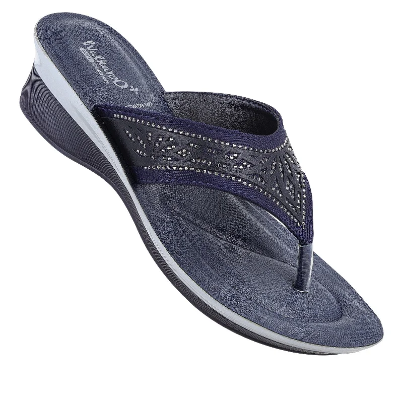 Sparkles Women's Daily Wear Sandal - WE2024 Blue