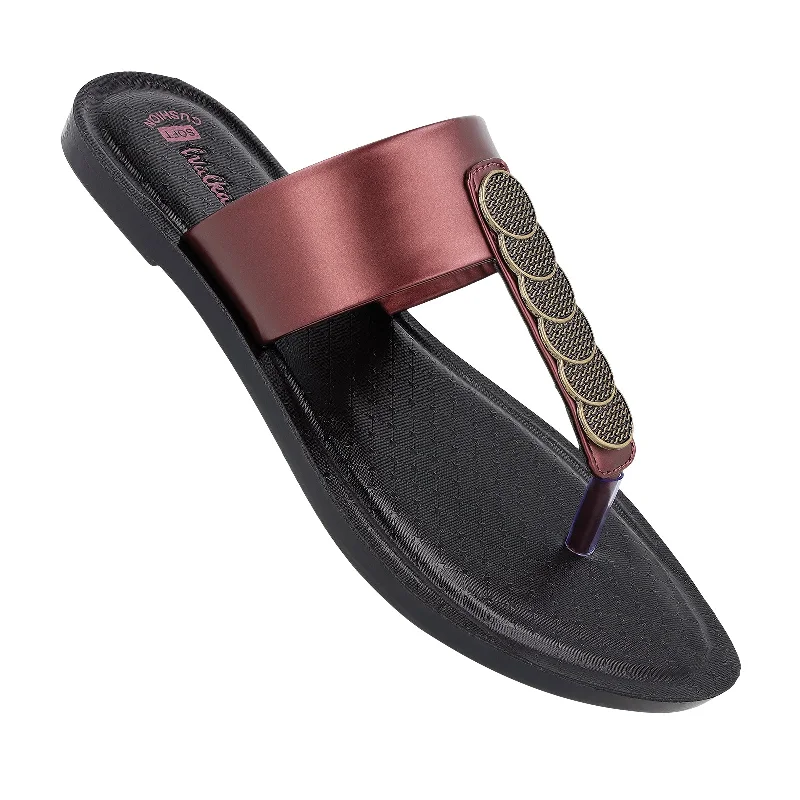 Women's Daily Wear Sandal  - WL7557 Fig