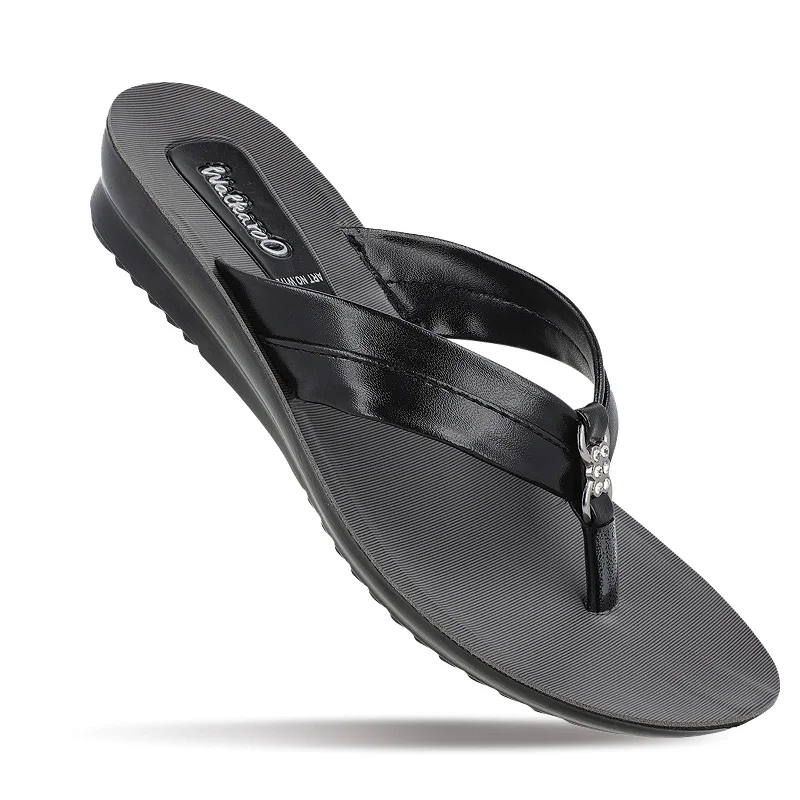 Women's Daily Wear Sandals  - W172 Black