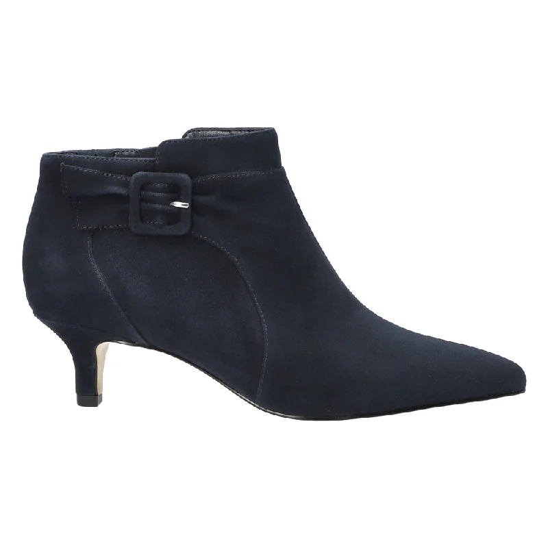 Bindi Pointed Toe Zippered Booties