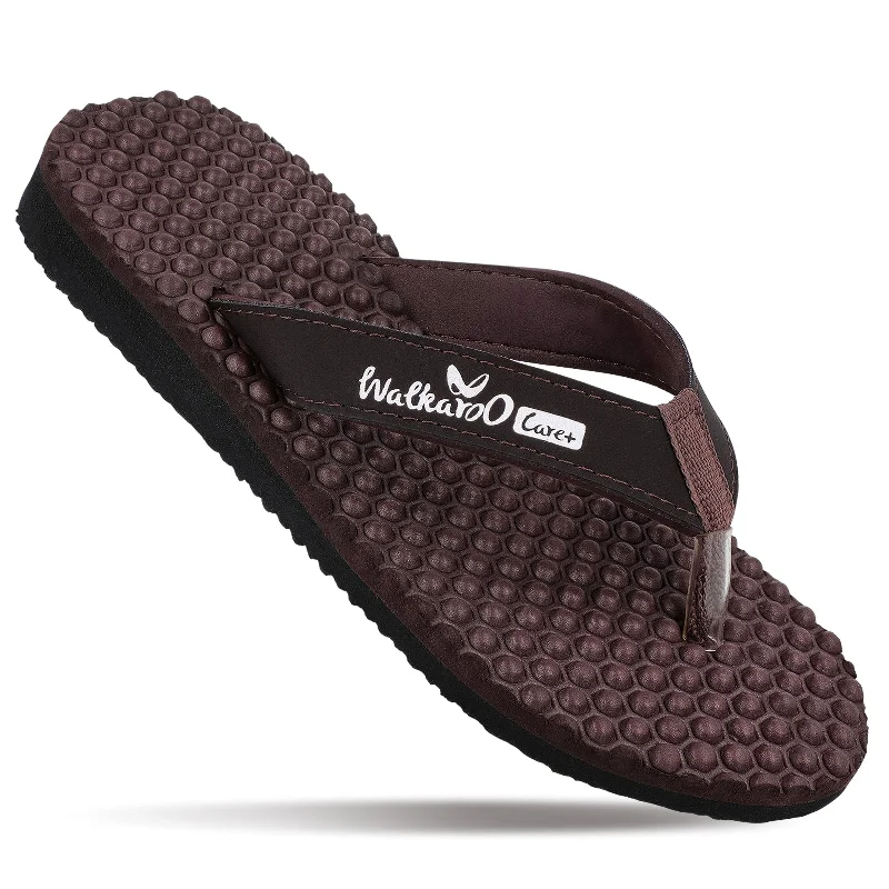 Women's Textured Care Plus Flip-Flop  - WH3950 Brown