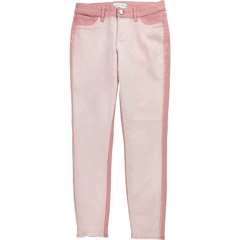 Articles of Society Womens Sarah Skinny Fit Jeans, Pink, 27