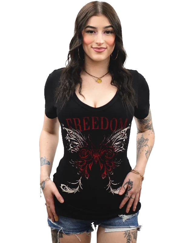 Ladies Freedom Wings Shirt