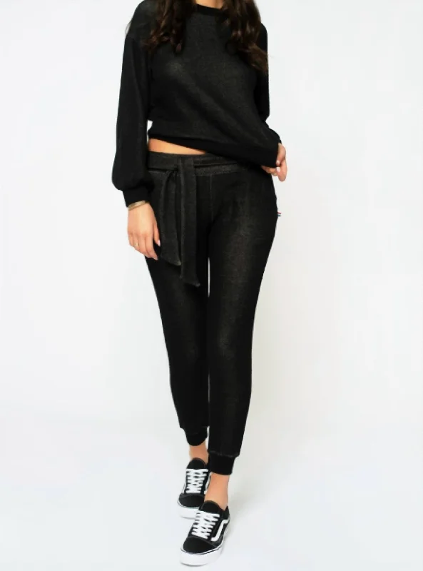 Women's Roma Jogger In Black