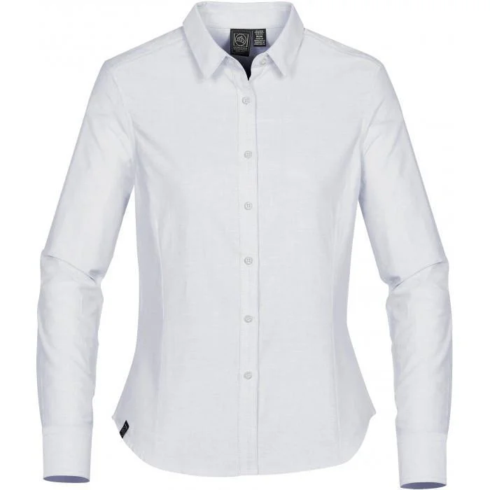 Stormtech Women's White Waterford Chambray Shirt