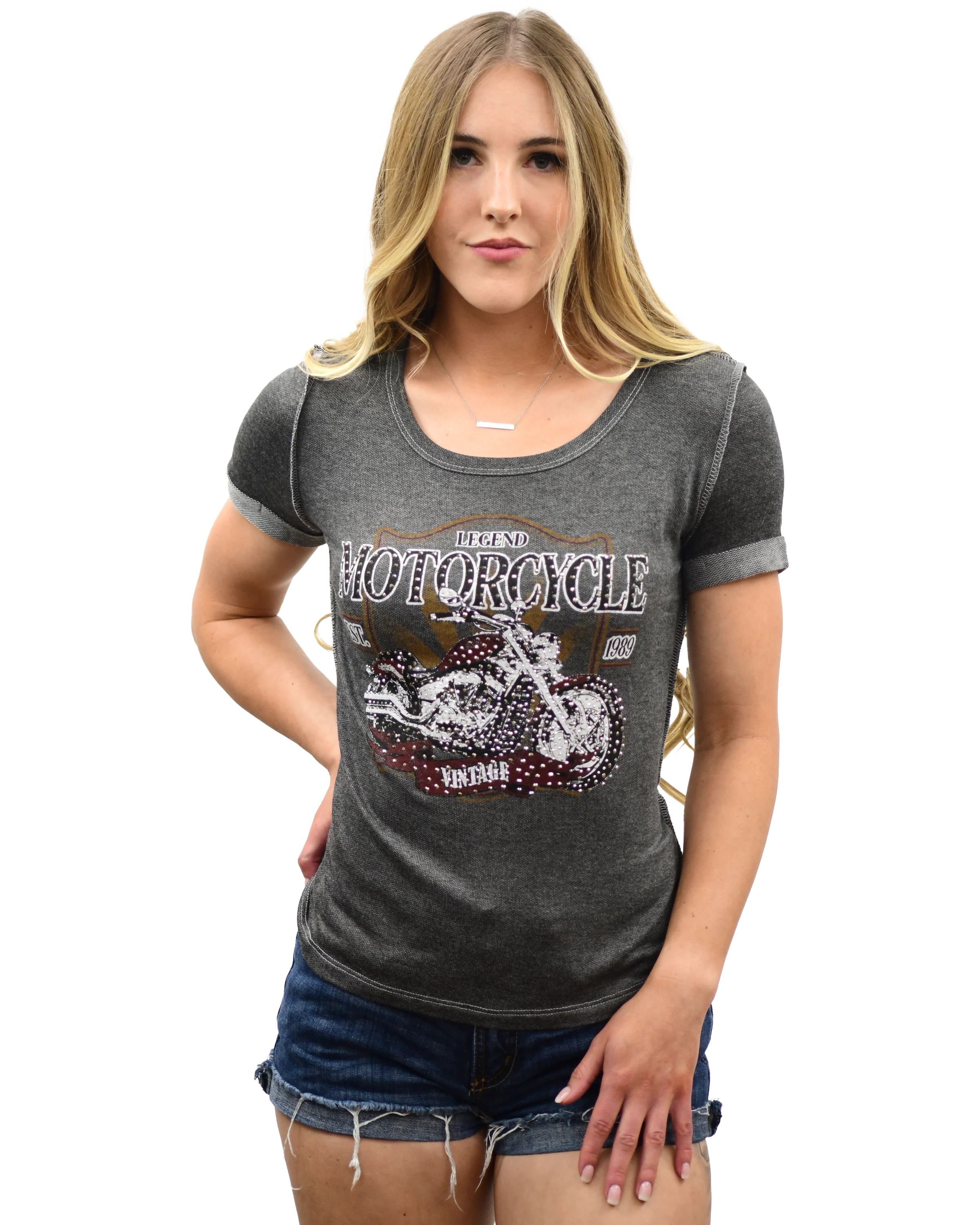 Ladies 1989 Motorcycle Legend Shirt