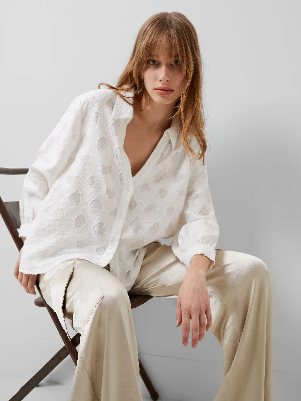 Freya Devore Jacquard Shirt