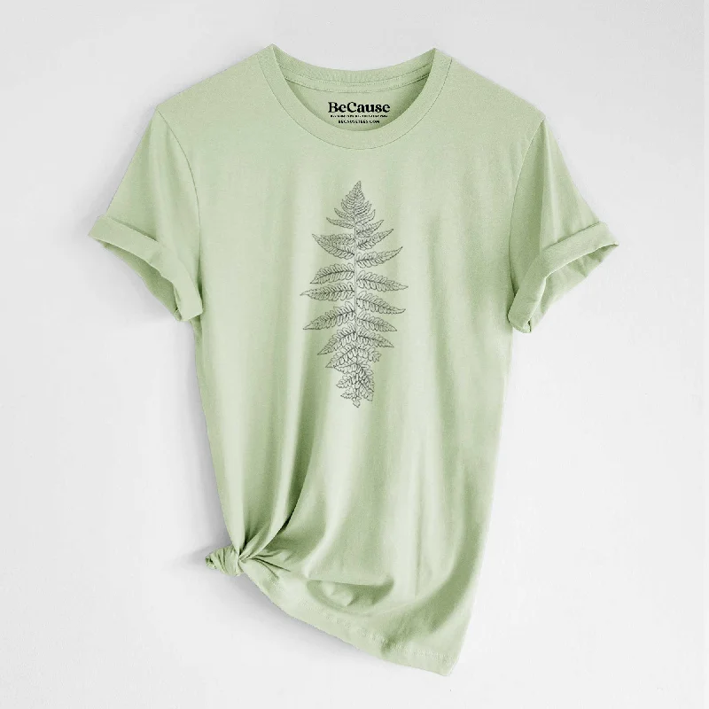 Athyrium filix femina - Lady Fern - Lightweight 100% Cotton Unisex Crewneck