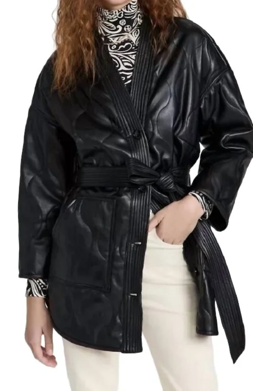 Fallon Jacket In Black