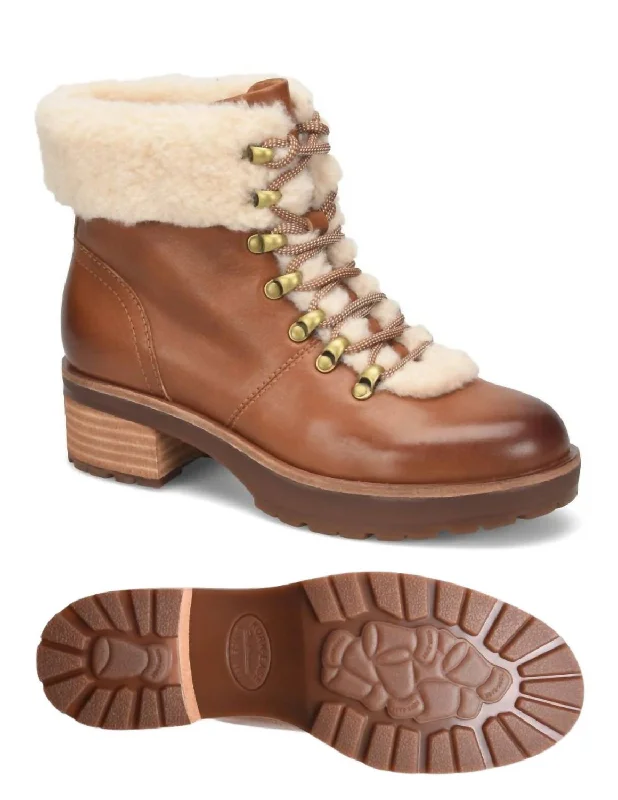 Winslet Hiker Ankle Boot In Brown