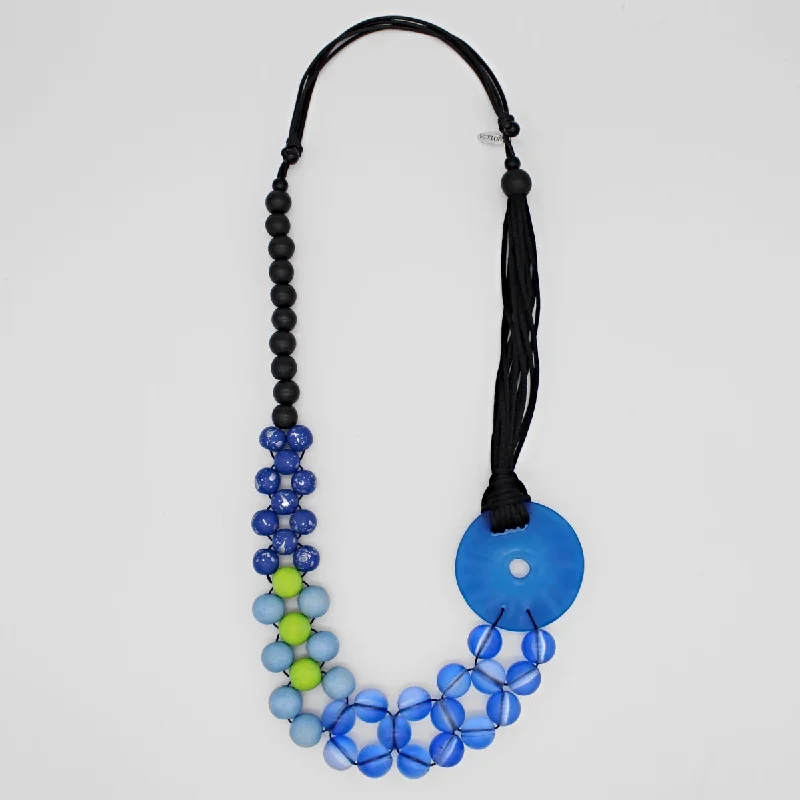 Blue Bold Belinda Necklace