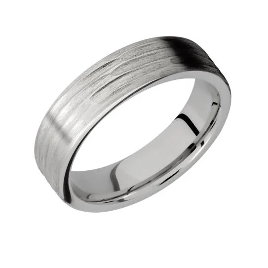 Lashbrook Titanium Treebark Band