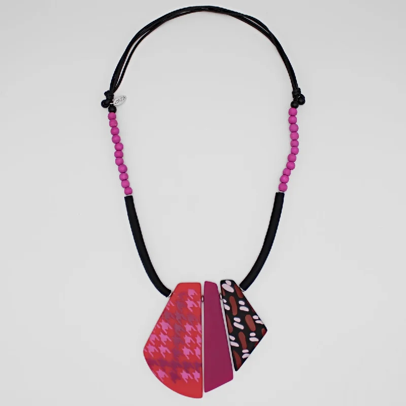 Pink Gypsy Pendant Necklace