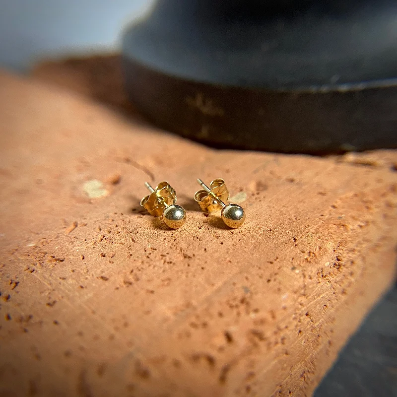 14k 3mm Ball Studs