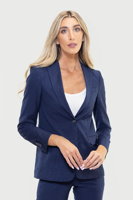 Women's Navy Suit Separates Jacket