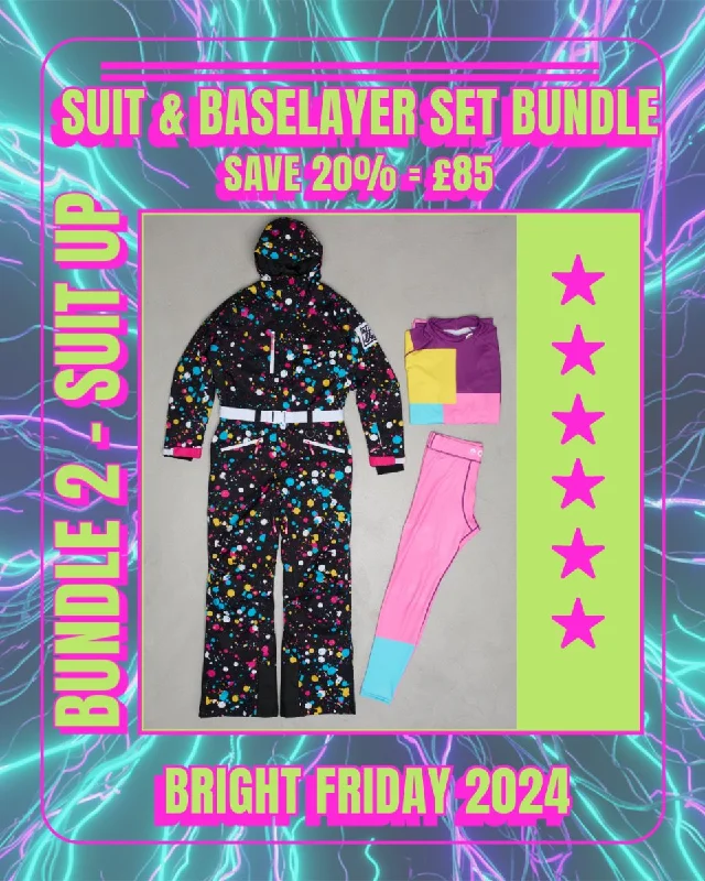 Women's Ski Suit & Baselayer Bundle - 20% OFF !