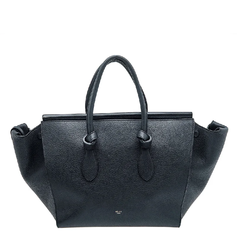 Celine  Leather Small Tie Tote