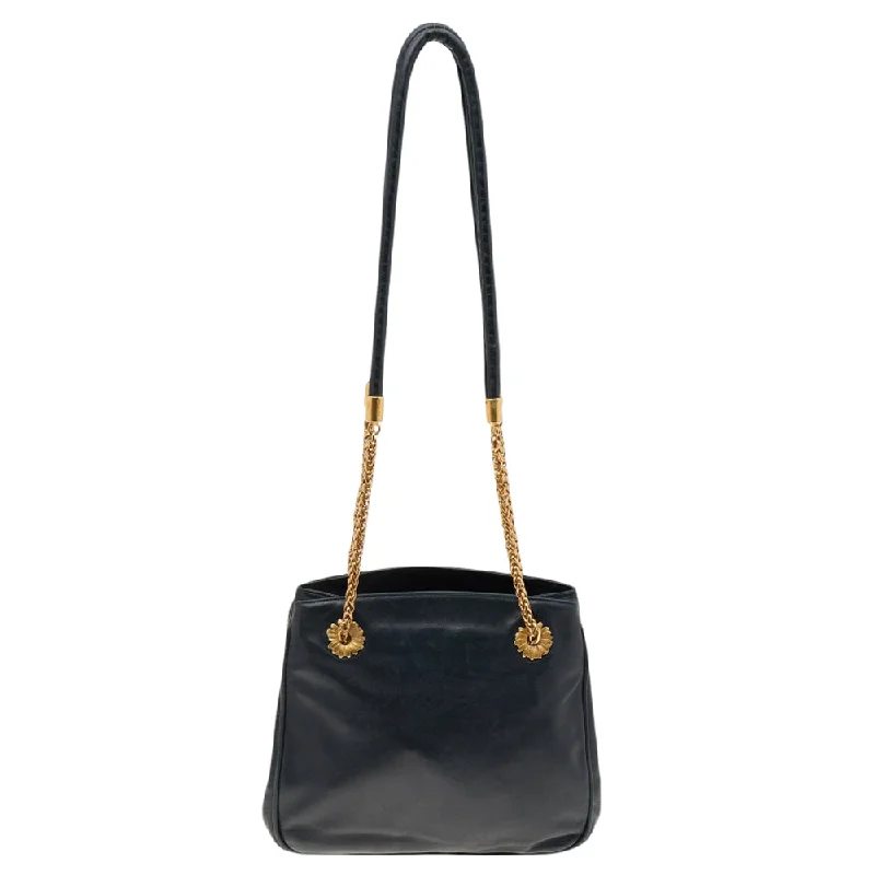 Escada  Leather Chain Tote