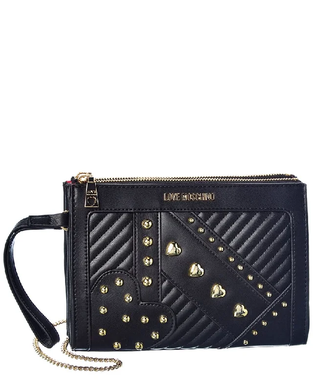 Love Moschino Studded Crossbody