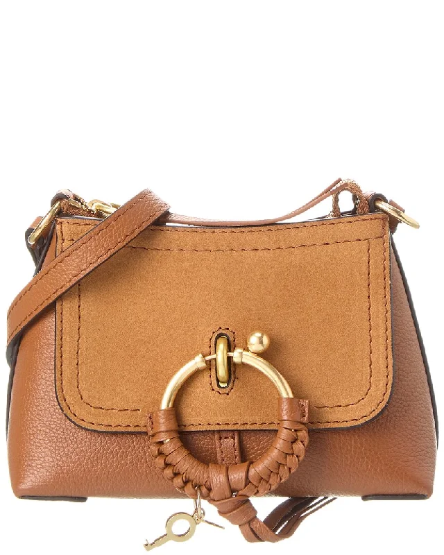 See by Chloé Joan Mini Leather & Suede Crossbody