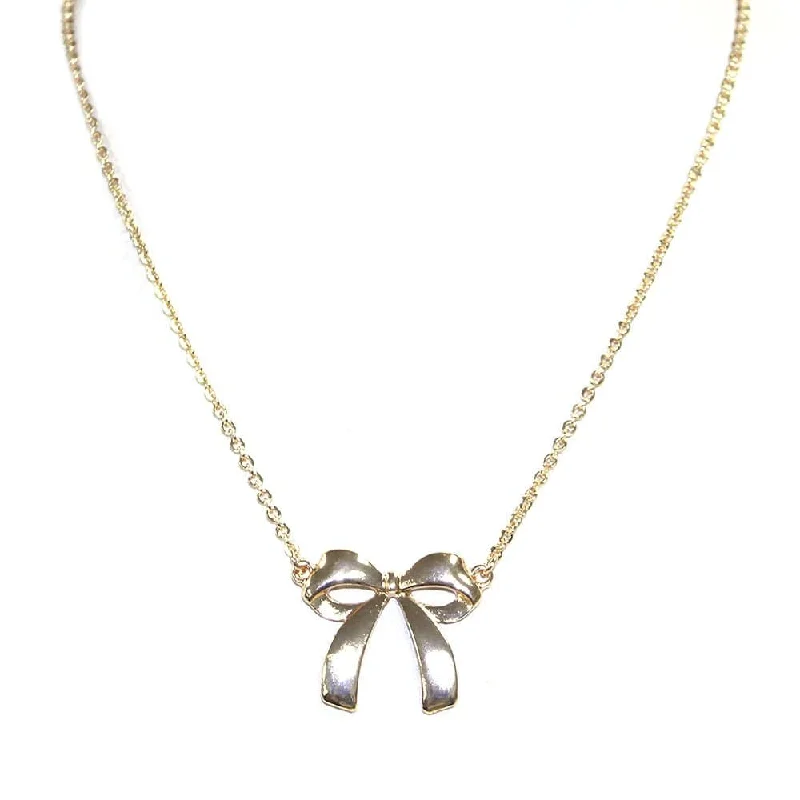 TN9238 Maddie Bow Necklace