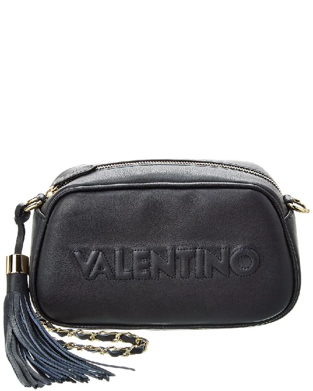 Valentino by Mario Valentino Bella Embossed Leather Crossbody