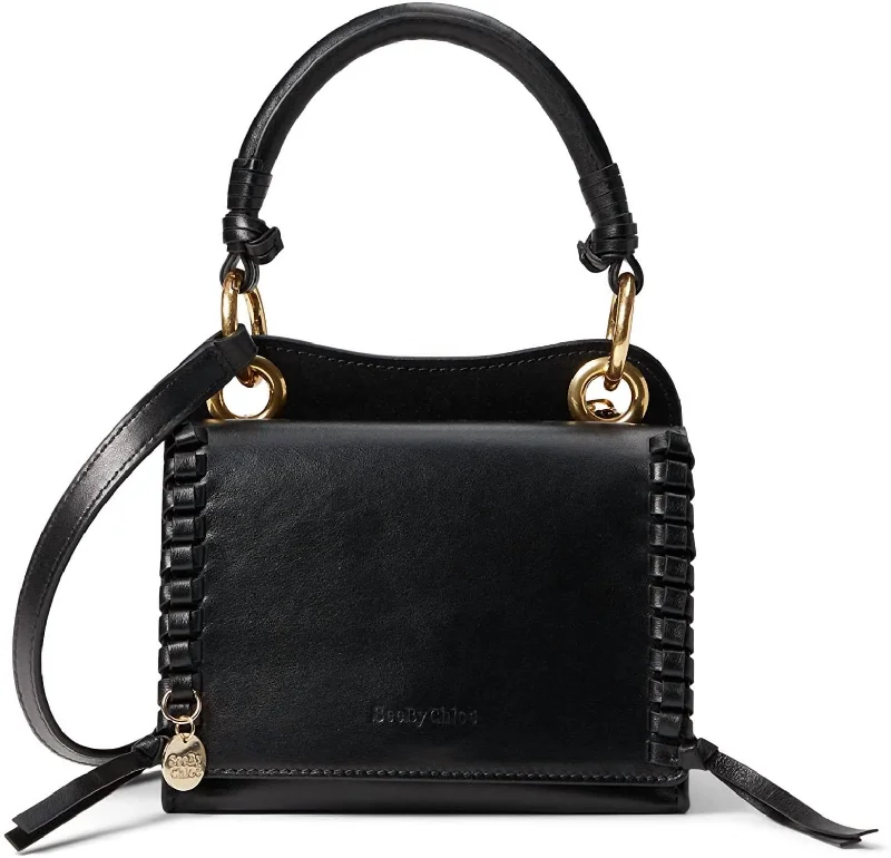 Women's Tilda Crossbody Leather Bag In Black