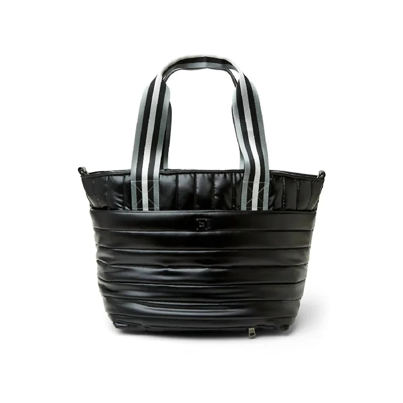 Women's Trailblazer Tote Bag In Pearl Black