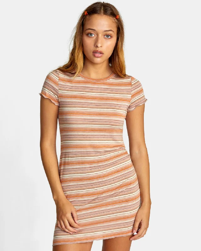 Rover Tee Dress - Dusty Rose