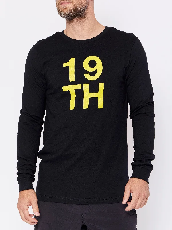 Call Letter Long Sleeve | Black