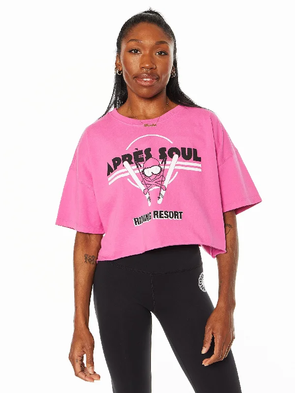 Emily Boyfriend Tee | Hot Pink