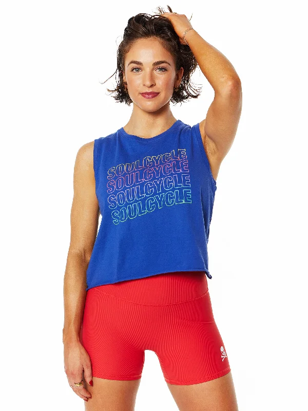 Pride Renee Tank | Cobalt Blue